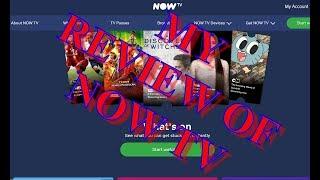 My Review of Now TV