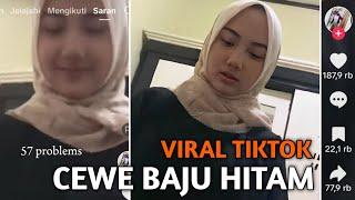 CEWE BAJU HITAM YANG VIRAL DI TIKTOK