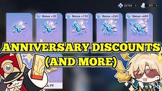 TOPUP RESET AND DISCOUNTS!!! ANNIVERSARY NEWS HONKAI: STAR RAIL