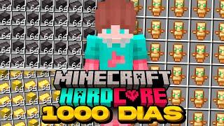 SOBREVIVÍ 1000 DÍAS en Minecraft HARDCORE [PELÍCULA COMPLETA]