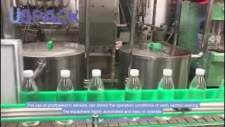 Water bottling machine -washing filling capping 3in1 monoblock -uapack