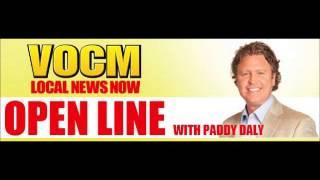 VOCM Open Line Paddy's Preamble on the New Cabinet Shuffle and Appointments by Paul Davis Oct 01 201