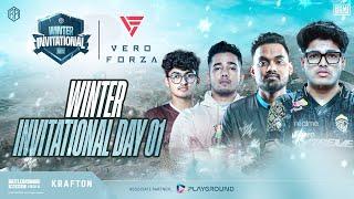 [ DAY-1]  VERO FORZA PRESENTS RA WINTER INVITATIONAL S1 |  FT. #iqoosoul #Godlike #cg #bgmilive