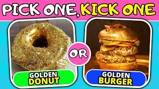 Pick One, Kick One CRAZY Food Edition 