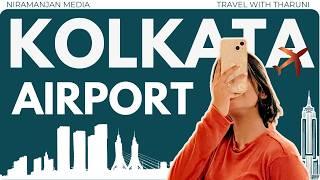 Kolkata Airport లో  | @TravelwithTharuni | TeluguTravel vlog | cabin crew | #niramanjanmedia