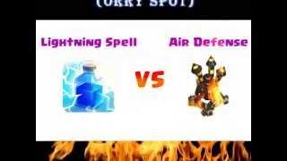 orry spot : How Lightning Spells Actually Work (clash of clans)