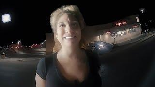 Drunk Woman Cant Stop Laughing During DUI Arrest