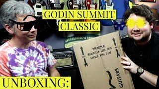 UNBOXING: Dad Picked Out A Guitar For Me! The Godin Summit Classic SG!