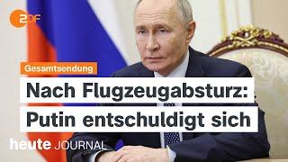 heute journal vom 28.12.24: Flugzeugabschuss, Kindernot in Gaza, Atommüll im Pazifik