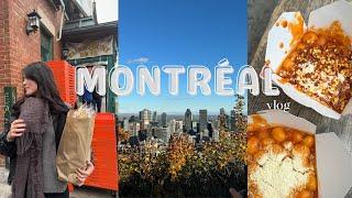 Montréal Travel Vlog | Places to Visit, Food Recommendations