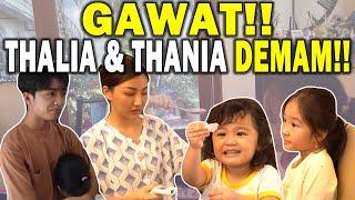 THALIA DAN THANIA SAKIT, THANIA MALAH SUAPIN MAKAN THALIA, SWEET BANGET! | The Onsu Family