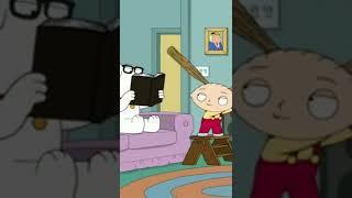 Family Guy - Stewie hits brian with a baseball bat