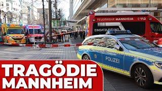 EIN AUTO verursacht eine MASSENKOLLISION n in MANNHEIM, Deutschland: tragische BILDER