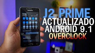 boost this j2 prime with android 9.1 and overclock