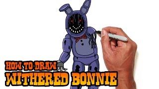 How to Draw Withered Bonnie | Five Nights at Freddy's