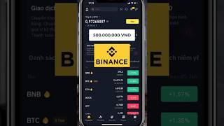 Rút 500tr từ Binance về tài khoản ngân hàng #binance