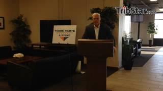 Jeff Hauser, executive director of the Terre Haute Regional Airport, talks about the airport's new l