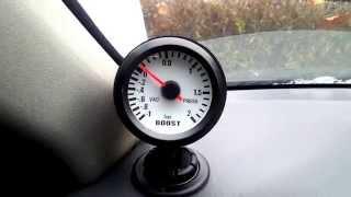 Mazda 323F 2.0 DiTD 10$ AliExpress.com boost gauge test