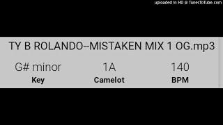 TY B ROLANDO--MISTAKEN MIX 1 -2019