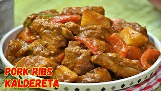 PORK RIBS KALDERETA | CALDERETA