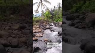 cipangaduan tempat bertemu nya 2  aliran sungai ke curug Leuwibumi#kabupatenpandeglang #wisatabanten