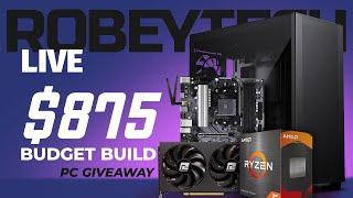 PC Giveaway and Build of this EPIC $875 1080P and 1440P Budget Gaming PC