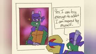 Donnie's Picture + Act Natural (ROTTMNT comic dub)