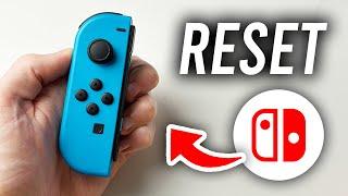 How To Reset Nintendo Switch Joy Con - Full Guide