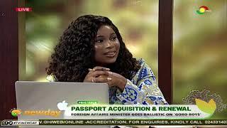 #TV3NewDay: Passport Acquisition & Renewal: Foreign Affairs Minister Goes Ballistic on 'Goro Boys'