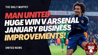 The Daily Muppet | Arsenal Win + January Deals | Manchester United Transfer News