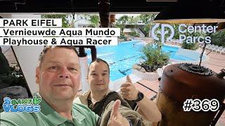 ZWEMVLOG  DE VERNIEUWDE AQUA MUNDO VAN CENTER PARCS PARK EIFEL #centerparcsvlog #eifel #zwembad