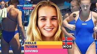 Who is Helle TUXEN ? Women's Diving European Championships Rome 1m Springboard NORD #258