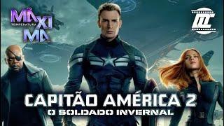 Chamada do filme "Capitão América 2 - O Soldado Invernal" na Temperatura Máxima 28/04/2024