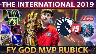 FY Best Rubick in Dota 2 History - MVP Clutch Plays vs Liquid - TI9 THE INTERNATIONAL 2019 Dota 2