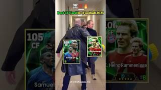 Top 10 Center Forward Card In eFootball 2025 || Best Cf Card In eFootball 2025 #efootball #pes #cf