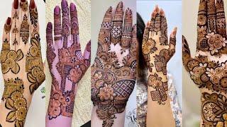 new stylish mehndi design / back hand Arabic mehndi design 2024 @alveenafatimaA