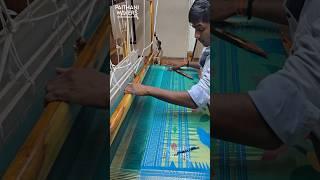 Making of Pure Silk Paithani Handloom #saree #handloom #paithani #traditional #paithanisaree