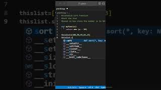 customize sort function #python #pythonprogramming #coding #programming #code #pythoncoding