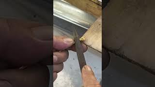 24k Gold Jewelry Making Process  #shorts #gold #viral #video #silver #jewellry #Reels