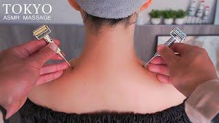 [ASMR] 首肩の痛みを和らげるツボマッサージ(Acupoint Therapy - Relieve neck and shoulder pain)