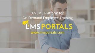 An LMS Platform for On Demand Employee Training