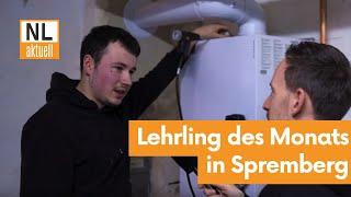 Lehrling des Monats | Anlagenmechaniker für Sanitär-, Heizungs- und Klimatechnik in Spremberg