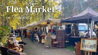 Flea Market in France | Antique furniture and Decorations/ Antique tableware / Shop with me 