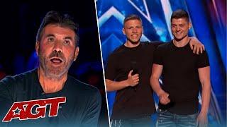 The Most SHOCKING Balancing Act EVER! The Balla Brothers From Albania  on America's Got Talent