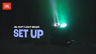 JBL Partylight Beam Setup Guide