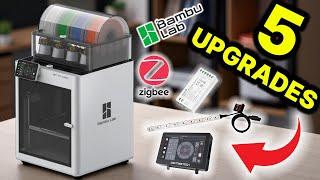 5 Upgrades for Your Bambu Lab 3D Printers!