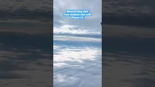 View from airplane shot with iPhone 13. #views #shorts #video  #photography #viral #trendin #video