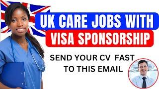 Send Your CV to these Care Homes Now, UK Free Visa Sponsorship Available