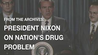 President Nixon Declares Drug Abuse "Public Enemy Number One"
