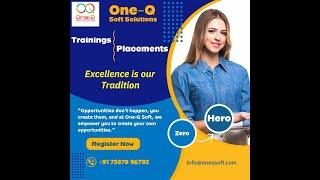 One-Q Soft Solutions #oneqsoftsolutions #oneqsoft #best #software #training #institute #in #hyd